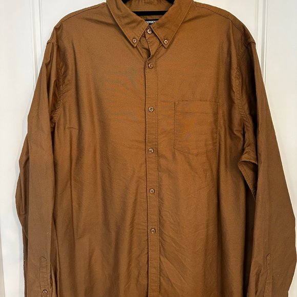 Express Oxford Button Down Stretch-Fit XXL - Picture 5 of 5